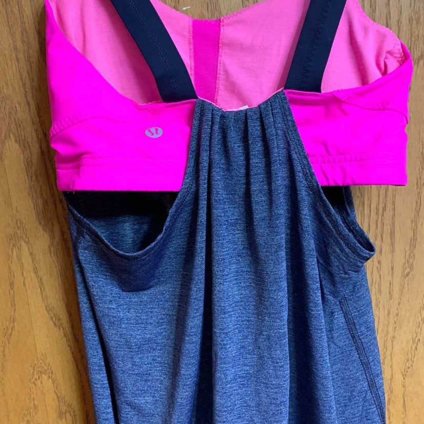 Lululemon Pink/Grayish Tank